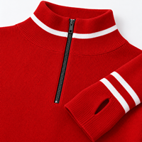 Robe pull en coton à manches longues pour femmes, de haute qualité et tendance