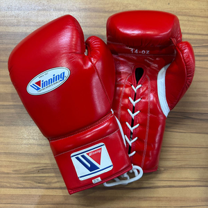 Gants de boxe gagnants rouges personnalisés les plus vendus gants de boxe professionnels personnalisés engrenages de combat gants de 16oz - Product Image 1