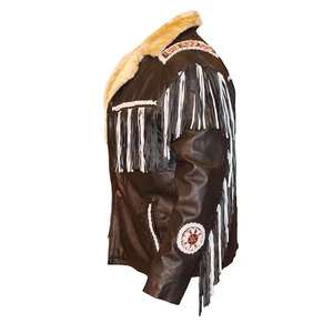 Veste en cuir d'agneau véritable pour homme, best-seller, haute qualité, durable, légère, doublure en soie - Product Image 3