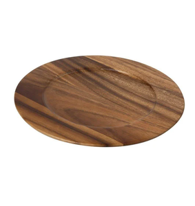 Fournisseur en gros Assiette de présentation en bois pour exportation Vaisselle de taille personnalisée Assiette de présentation en bois à décorer - Product Image 3