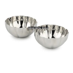 Cuenco de acero inoxidable de Metal de primera calidad, cuenco de Chocolate, catering de boda, soporte para postres dulces, plato para servir Chocolate a la venta - Product Image 1