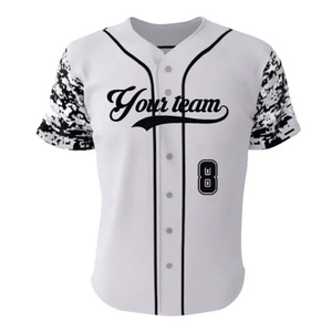 Top Quality Personalize Men Women Youth <b>Baseball</b> Jersey Button Down Sports <b>Tee</b> Laser Printed Sublimation Letter Number Big Size - Product Image 3