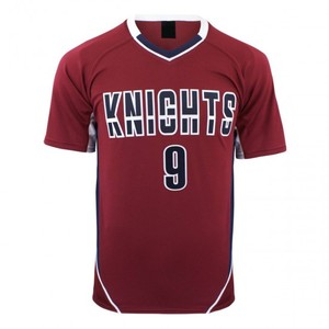 Kits d'uniformes de volleyball en tissu personnalisés unisexes confortables et de meilleure qualité avec de nouvelles techniques imprimées de conception - Product Image 1