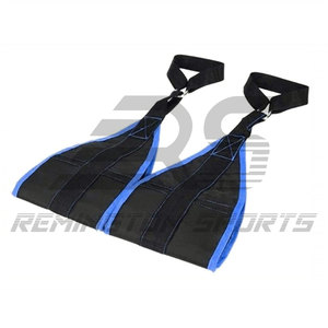 Respirant haute qualité logo personnalisé Gym Ab sangles professionnel vente en gros pro Ab sangles pour hommes et femmes - Product Image 3