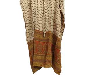 ชุดกิโมโนผ้าไหมสีน้ำตาลขายดีที่สุด สำหรับผู้หญิงไซส์พลัส ใส่เป็นชุดนอน ออกแบบและตัดเย็บตามสั่ง - Product Image 3