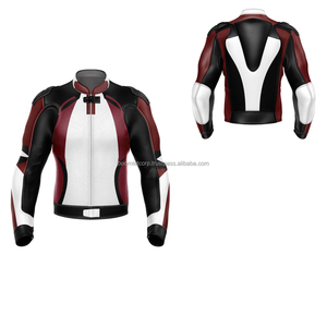 Veste de moto en cuir véritable de course de haute qualité pour hommes dernière mode coupe régulière taille haute XL en vente! - Product Image 3