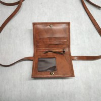 Porte-carte d'identité en cuir synthétique PU sangle de cou réglable étiquette de bagage suspendue lanière fente multiple pince à billets vente de bandoulière
