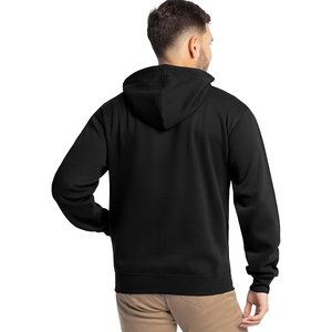 Marque privée sweats à capuche à fermeture éclair personnalisés pour hommes en gros coton polaire sweats à fermeture éclair élégant Streetwear 2025 - Product Image 2