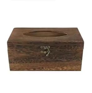 Diseño de Arrebatamiento, tejido moderno y servilletero, accesorios de mesa, cajas de madera naturales multiútiles y multidecorativas - Product Image 1