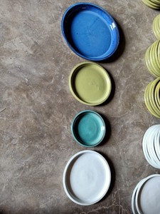 [Leo Nguyen Le] - Vente en gros de pots à fleurs en céramique vietnamienne, finition mate, avec soucoupes, pour jardin, balcon, design créatif - Product Image 3