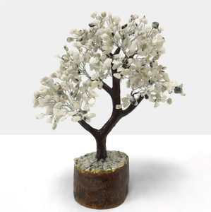 Arbre Mseal de pierre de lune arc-en-ciel de haute qualité avec 300 puces en gros arbre de fil de guérison en pierre de cristal naturel à vendre - Product Image 4