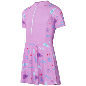 Enfants filles Surf maillot de bain ensemble jupe Shorts maillot de bain plage maillot de bain 100% Polyester/Spandex - Product Image 3