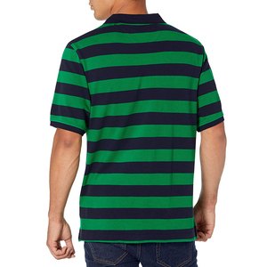 2025 Pakistan a fabriqué un tissu tricoté confortable pour le t-shirt polo pour hommes Design unique en couleur unie - Product Image 2