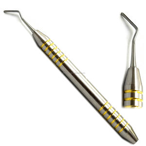 Periotomo Dental de Oro, Instrumento de Extracción Traumatismo de Baja Impactación del Ligamento Periodontal, Acero Inoxidable, Manual, Clase I, CE, Ergonómico - Product Image 3