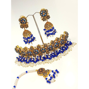 Fashionable Luxury Classic Zircon <b>Jewelry</b> Sets Women Traditional <b>Pakistani</b> Indian Style Engagement Wedding Party Simple Design - Product Image 5
