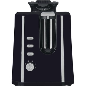 2-Slice TA 3102 SWI 870 W Black-Stainless Steel <b>Toaster</b> with Illuminated Function Buttons 985 g Capacity 2 Slices of Toast - Product Image 5