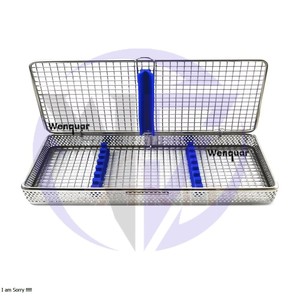 Ensemble de 7 plateaux en acier inoxydable de haute qualité pour la stérilisation, pour la chirurgie dentaire et médicale, vente directe d'usine - Product Image 5