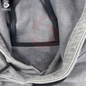 Sports <b>Gym</b> <b>Hoodie</b> for Adults Clothing Custom Summer Sleeveless Cut Out Drawstring <b>Hoodie</b> - Product Image 5