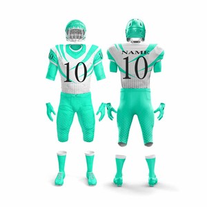 Uniforme de fútbol americano personalizado de alta calidad al por mayor para hombres, kits de fútbol americano personalizados para jóvenes y adultos - Product Image 4