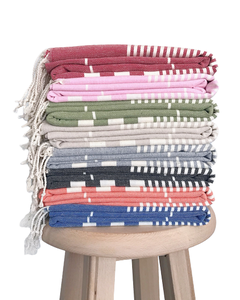 Khăn Thổ Nhĩ Kỳ 100% Cotton <span class=keywords><strong>XL</strong></span> Khăn Bãi Biển Thổ Nhĩ Kỳ Peshtemal Khăn Hammam Thổ Nhĩ Kỳ Sản Xuất Tại Thổ Nhĩ Kỳ - Product Image 1