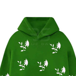 Sudaderas con Estampado Puff de Algodón, Estilo Holgado y Ligero, Ropa Casual - Product Image 3