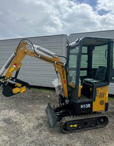 AGT H13R เครื่องยนต์ EPA CE เครื่องขุดขนาดเล็ก1.2ตัน13.5HP กระบอกไฮดรอลิก Eaton แกนมอเตอร์ปั๊มเกียร์ PLC ส่งฟรี - Product Image 2