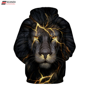 Pull à capuche à manches longues surdimensionné et écologique pour hommes, col à capuche en tricot brodé avec logo personnalisé, impression numérique, OEM - Product Image 2