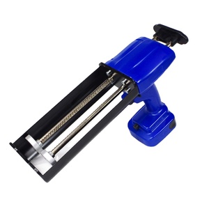 385ml rapporto di 3:1 alimentato a batteria in Silicone adesivo Cordless doppia cartuccia pistola per calafataggio - Product Image 1