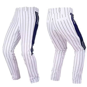 OEM personalizado sublimación deportes uniformes Béisbol Softbol relajado AJUSTE A rayas pantalones de béisbol para los hombres - Product Image 3
