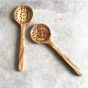 Serveur à salade et cuillère de service en bois d'acacia avec poignée graduée, écologique, passe au lave-vaisselle, ustensile de cuisine - Product Image 4