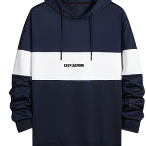 Sweat à capuche en polaire pour homme, personnalisé, brodé/imprimé, écologique, hiver, uni, de qualité supérieure, tissu chaud et doux, élégant et décontracté - Product Image 3