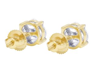 Luxury Trendy Round Designer Elegant Moissanite Diamond <b>Stud</b> <b>Earrings</b> <b>For</b> <b>Women</b> - Product Image 4