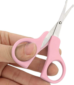 Tijeras de Cutícula Curvas Compactas de Acero Inoxidable, Punta de Cuchilla Afilada para Viajes, Uso Diario, Salón, Precisión, Cuidado de Uñas Duradero - Product Image 2