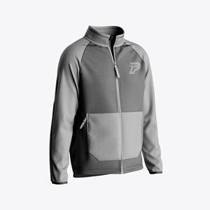Veste polaire de haute qualité pour hommes logo personnalisé vêtements de sport chauds avec fermeture éclair, veste respirante d'entraînement de course à pied en plein air - Product Image 3