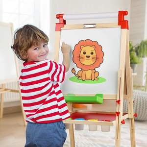 Marco <span class=keywords><strong>de</strong></span> Madera <span class=keywords><strong>de</strong></span> Pino Personalizado para Dibujo y Escritura Infantil, Pizarra Blanca <span class=keywords><strong>de</strong></span> Madera - Product Image 5