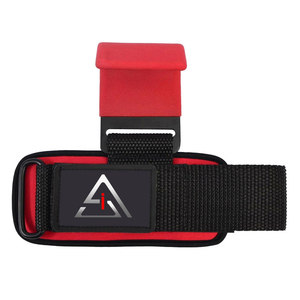 ตะขอเกี่ยวยกน้ำหนัก ตะขอพาวเวอร์ลิฟติ้ง ตะขอยกน้ำหนักแบบหนา ไนลอนพร้อมตะขอเหล็ก อุปกรณ์ออกกำลังกายและฟิตเนส - Product Image 4