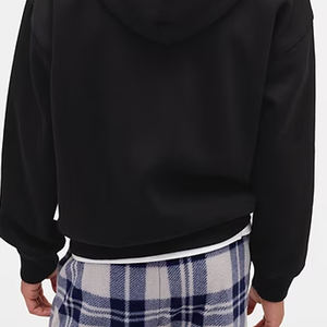 Sweat-shirt pour garçons élégant, couleur unie et logo personnalisé, avec doublure intérieure lisse, pull à col rond, prix avantageux pour les acheteurs en gros, prix de gros - Product Image 6