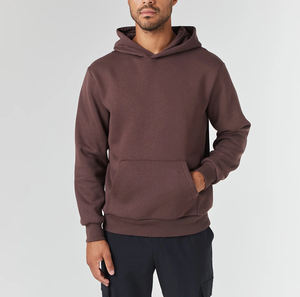 Sweat à capuche streetwear surdimensionné pour hommes pull en coton épais vente en gros conception vierge logo personnalisé disponible approvisionnement direct d'usine - Product Image 1