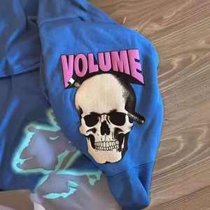 Sweat à capuche de rue fonctionnel pour hommes personnalisé Long sweat-shirt en polaire tricoté avec coupe ample design uni sérigraphie sur soie - Product Image 6