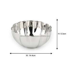 Bols de service à salade de fruits en bois à la mode de conception unique en taille et finitions de forme personnalisées pour la décoration de la maison - Product Image 5