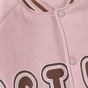 2024 personnalisé hommes de haute qualité hiver Letterman col montant capuche veste nouvel état tenue décontracté haute rue Style - Product Image 3