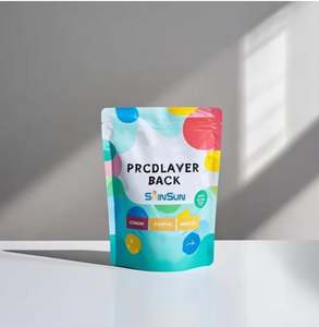 Usine au Vietnam, sac en plastique imprimé sur mesure, résistant aux odeurs, avec fermeture éclair, sac en mylar debout avec fermeture éclair pour vêtements, pour aliments - Product Image 3