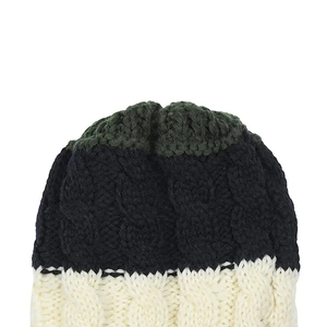 Tailles adultes de haute qualité en gros Logo personnalisé bonnet d'hiver casquettes en gros nouveau Style hiver chaud Jacquard tricoté bonnet casquette - Product Image 3