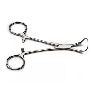 Pince à serviettes de haute qualité, sur mesure, en acier inoxydable, forceps chirurgical manuel, certifié CE ISO13485 Classe I - Product Image 3