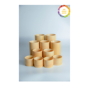 Natural <b>Bamboo</b> <b>Cup</b> from Vietnam Lightweight Handmade Material Ideal for Daily Use and Decoration - Product Image 3