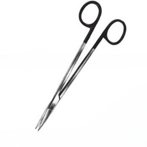 Chuyên Nghiệp Chất Lượng Cao Kelly Cắt Kéo Thẳng 17.5Cm Siêu Cắt Sharp Thép Không Gỉ Bạc Với Màu Đen Kết Thúc - Product Image 5