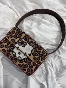 Bolso de Hombro de Lujo con Cuentas Hechas a Mano, Diseño de Caricatura, Correa de Cadena, Estilo Ecológico y Moderno, Perlas y Flores para Navidad, Pascua, Cumpleaños - Product Image 3