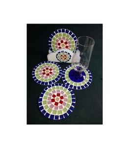 Posavasos de Mosaico para Mesa, Diseño Superior, Color Personalizado, Alfombrillas y Protectores de Mesa, para Uso en Cocina y Hogar - Product Image 1