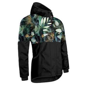 Chaquetas acolchadas cortavientos impermeables de invierno para hombre, chaqueta Softshell informal lisa con cuello levantado, ropa a prueba de viento por sublimación - Product Image 5