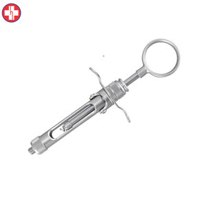 Seringue à aspiration manuelle Chargement par la culasse Outil d'anesthésie dentaire en acier inoxydable de 1.8ml - Product Image 4